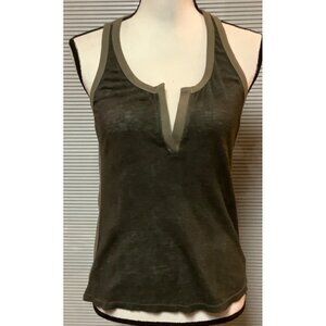 Red Haute Olive Green Tank -- NWT -- SMALL